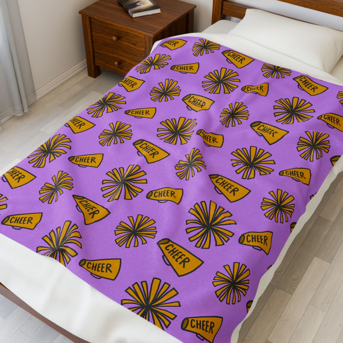 Cheer Velveteen Plush Blanket