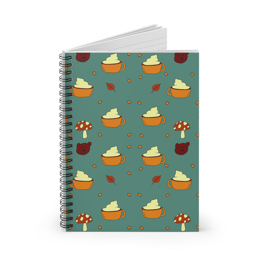 Autumn Vibes Spiral Notebook