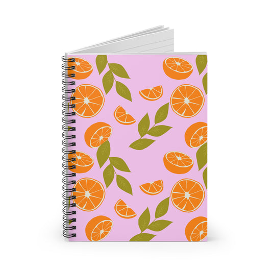 Citrus Delight Spiral Notebook