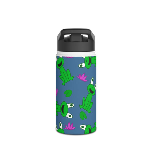 Fancy Frogs Water Bottle