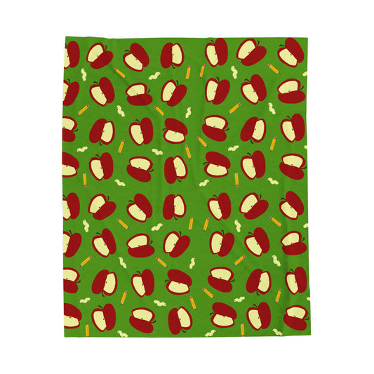 Back to School Velveteen Plush Blanket