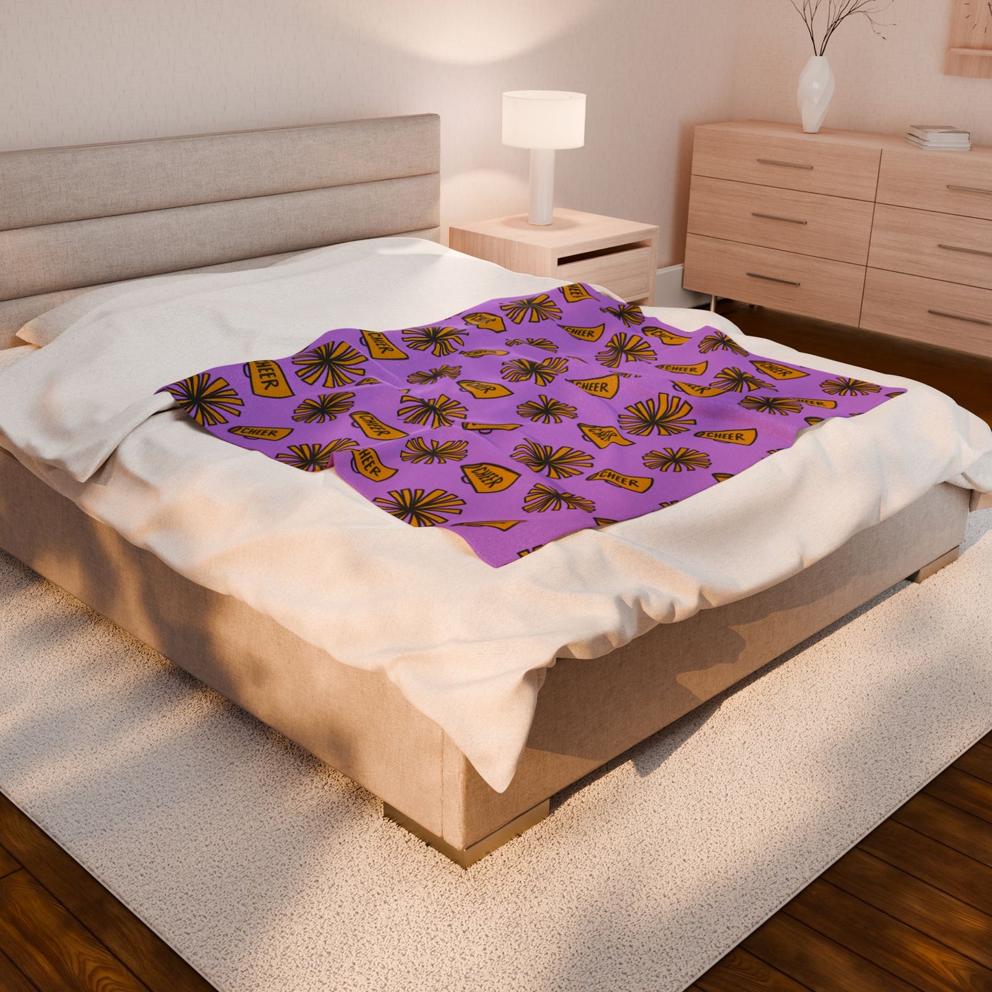 Cheer Velveteen Plush Blanket