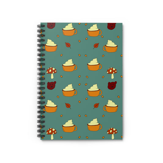 Autumn Vibes Spiral Notebook