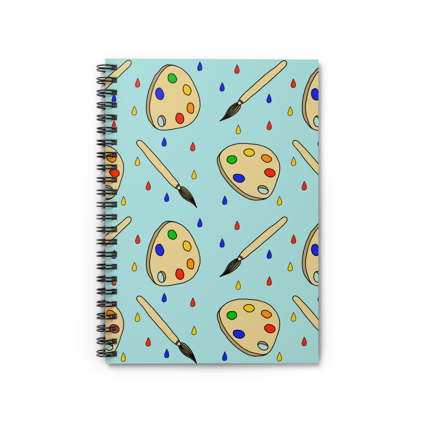 Art Drop Spiral Notebook