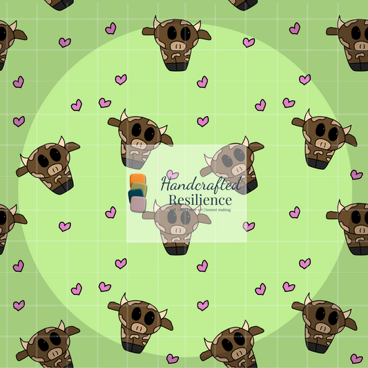 Cute Cow Seamless File